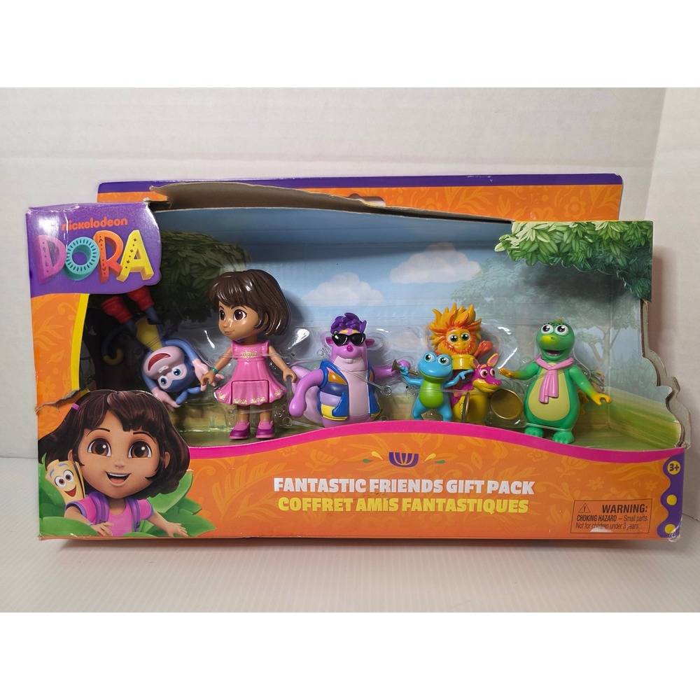 Nickelodeon Dora Fantastic Friends Gift Pack OS Multicolor New 6073738‎